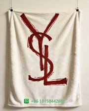 Yves Saint Laurent Throw Blankets